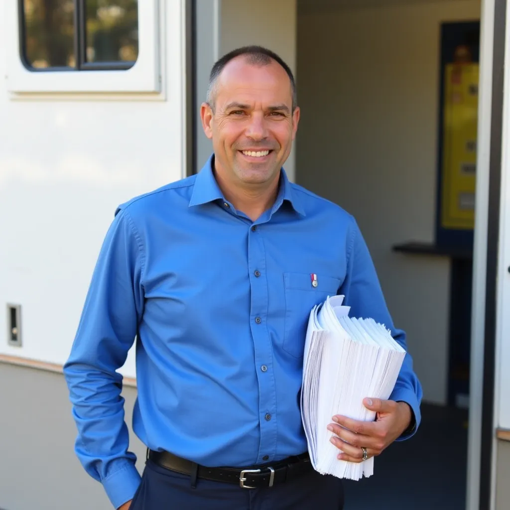 Mathieu Bernard, Responsable logistique